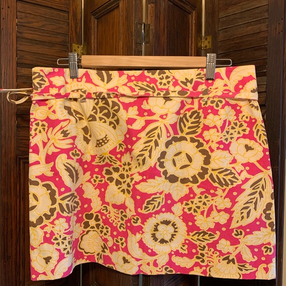 J. Crew Summer Mini Skirt Size 10 - Picture 2 of 3